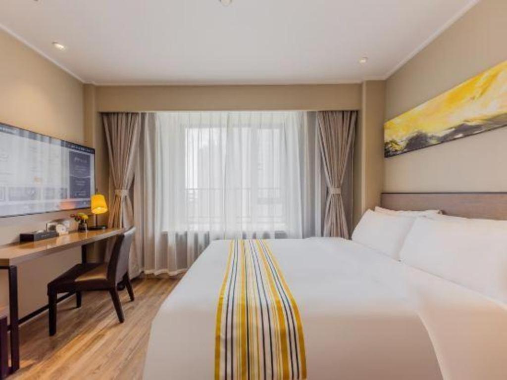 Home Inn Plus Shanghai New International Expo Center Yushan Road Yuanshen Sports Kültér fotó