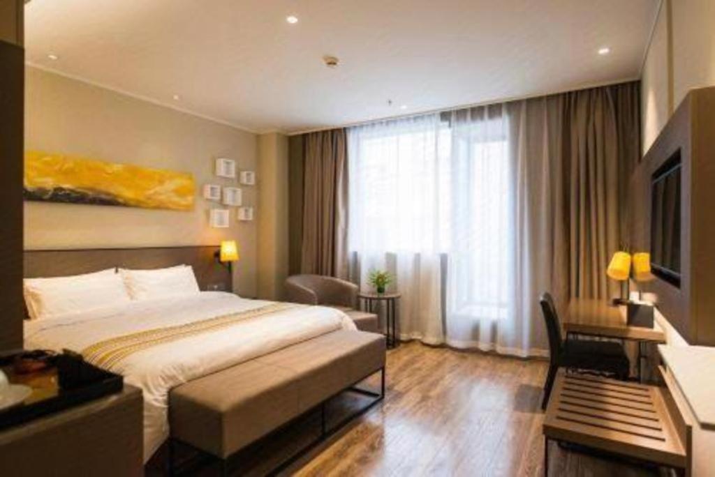 Home Inn Plus Shanghai New International Expo Center Yushan Road Yuanshen Sports Kültér fotó